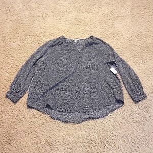 NWT Nine West Plus Size Women's Top